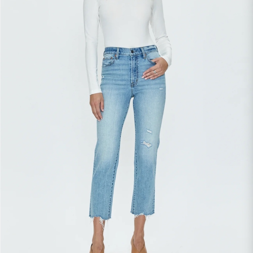 Pistola Light Blue High Rise Jeans